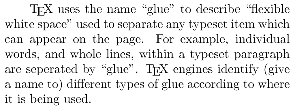 An example LaTeX paragraph