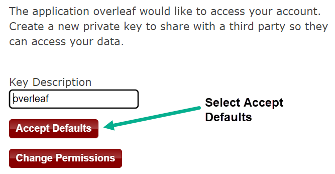 Image showing re-linking your Zotero account with Overleaf